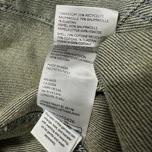 NWT Anthropologie Pilcro Quilted Denim Jacket - Picture 5 of 6